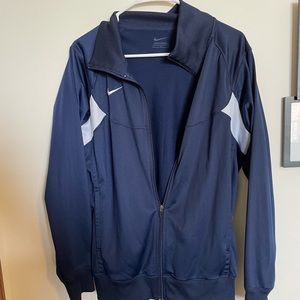 Navy Nike Full Zip Up